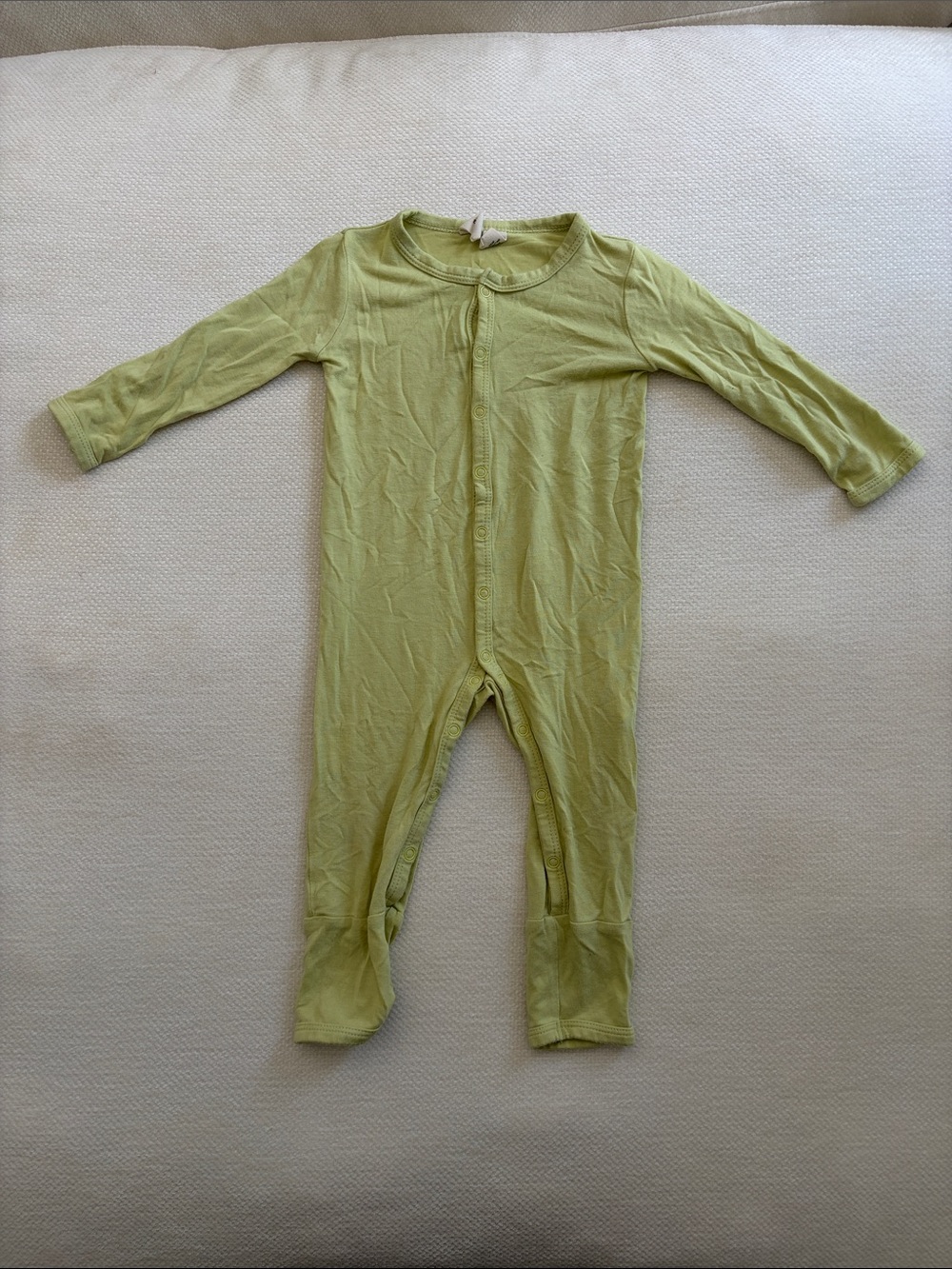 Kyte BABY Snap Romper in Kiwi
